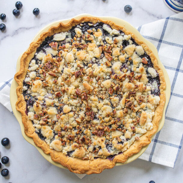 Mini Blueberry Cream Pie